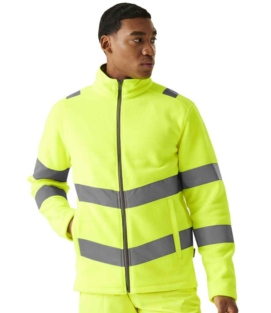 RG558 Regatta High Visibility Pro Contract Thor Fleece Jacket